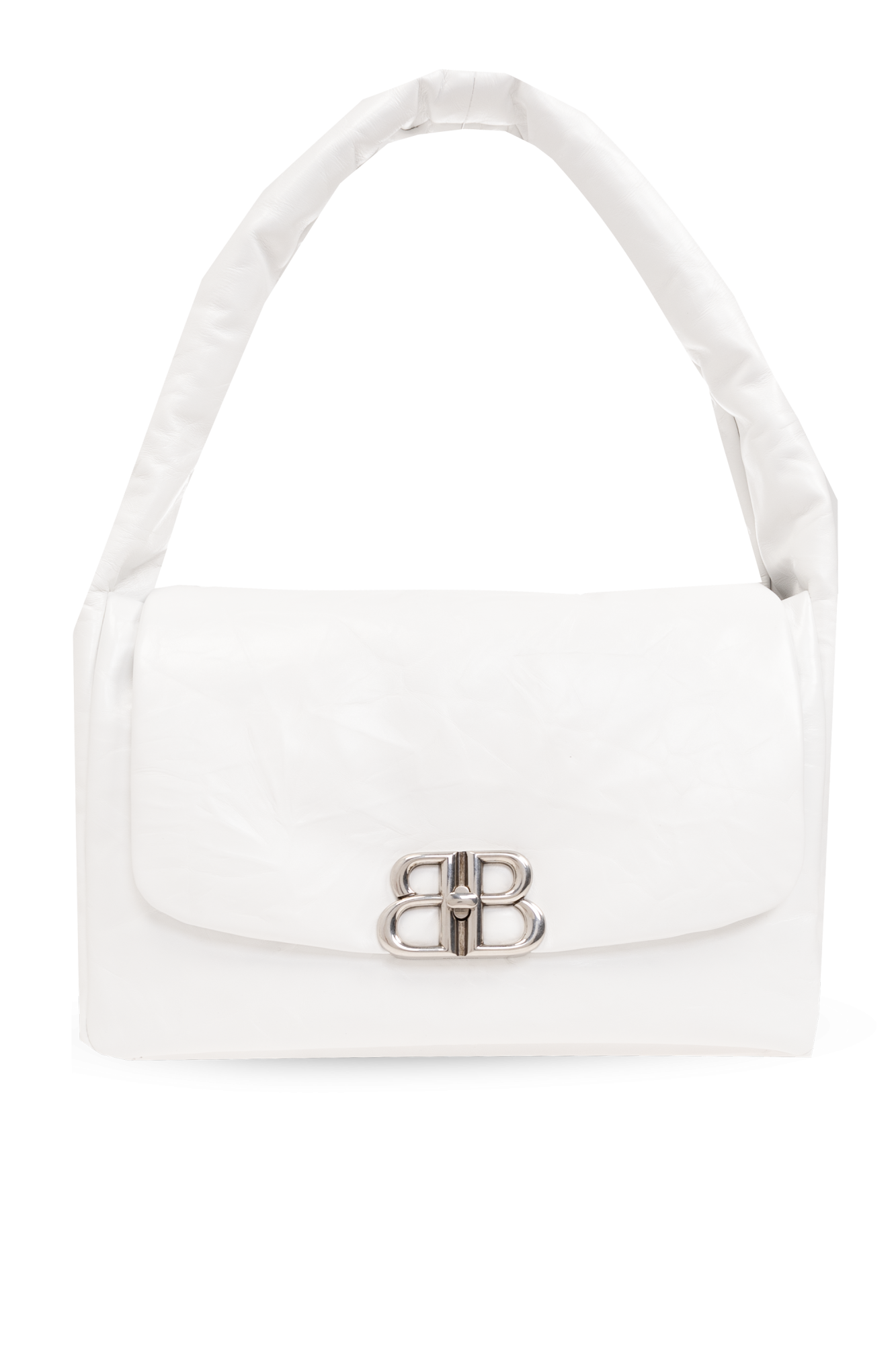 White 'Monaco M' Shoulder Bag Balenciaga - Vitkac Italy
